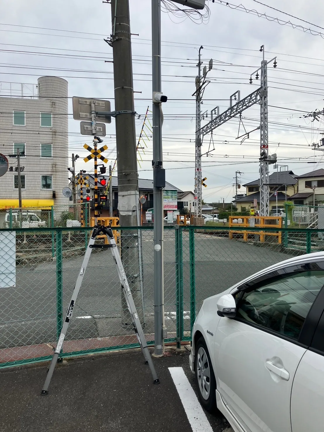 【兵庫】尼崎市・駐車場・防犯カメラ設置工事・強盗対策・屋外カメラ・防水カメラ・暗視カメラ・遠隔監視