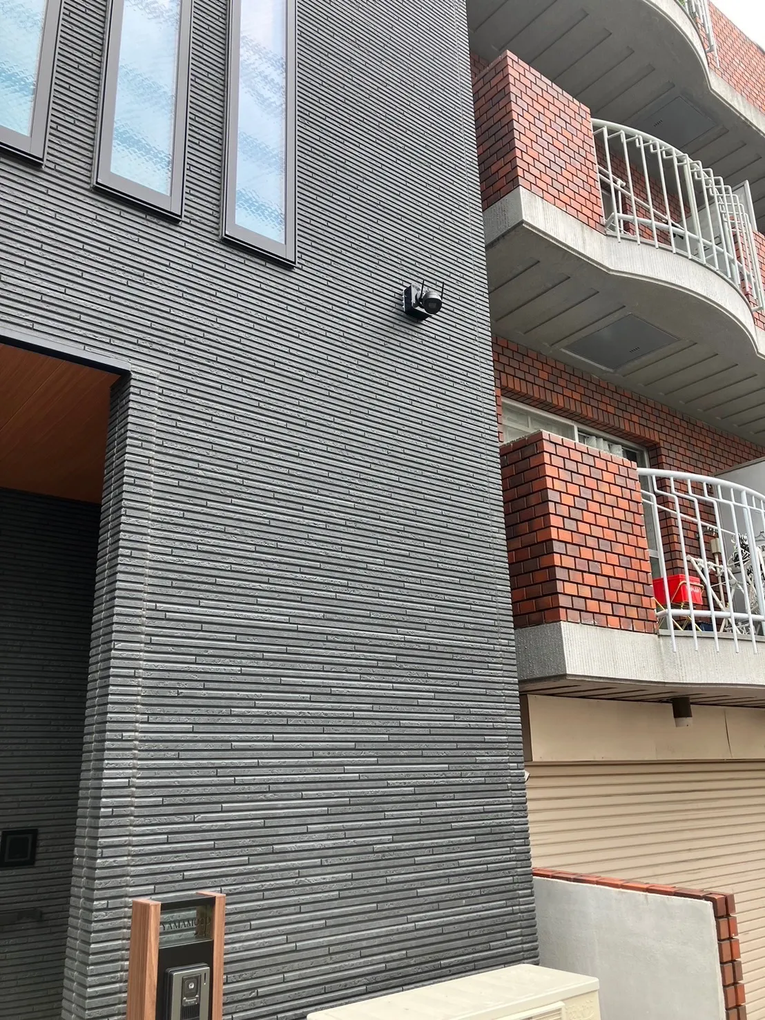 【大阪】高槻市・一軒家・防犯カメラ設置工事・ポイ捨て対策・屋外カメラ・防水カメラ・暗視カメラ・遠隔監視