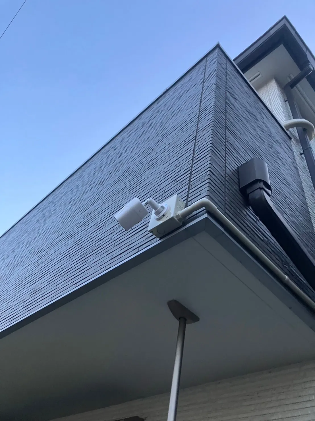 【兵庫】姫路市・一軒家・防犯カメラ設置工事・強盗対策・屋外カメラ・防水カメラ・暗視カメラ・遠隔監視
