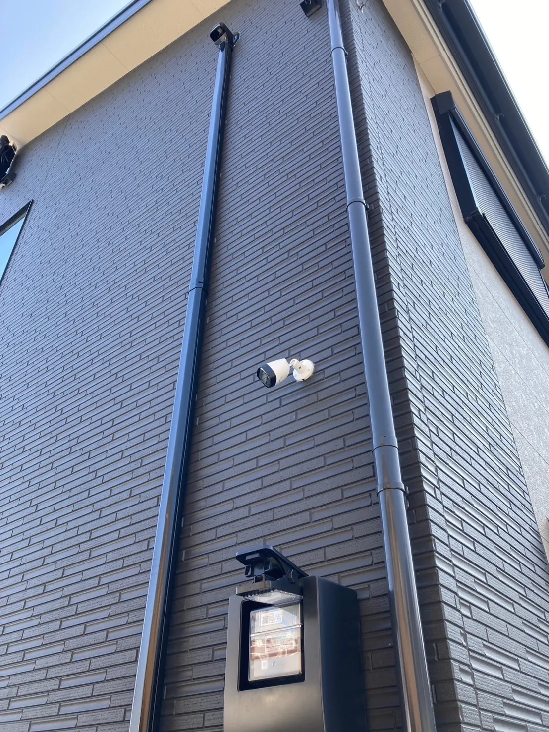 【和歌山】和歌山市・一軒家・防犯カメラ設置工事・強盗対策・屋外カメラ・防水カメラ・暗視カメラ・遠隔監視