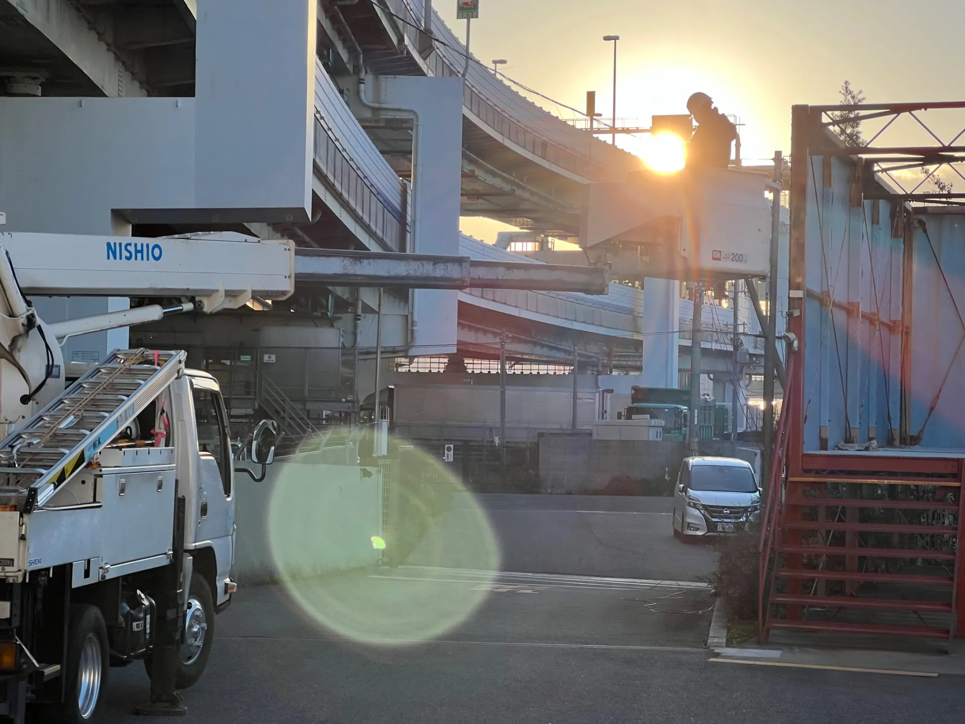 【大阪】泉南市・駐車場・防犯カメラ設置工事・事故対策・防犯カメラ・暗視カメラ・遠隔監視